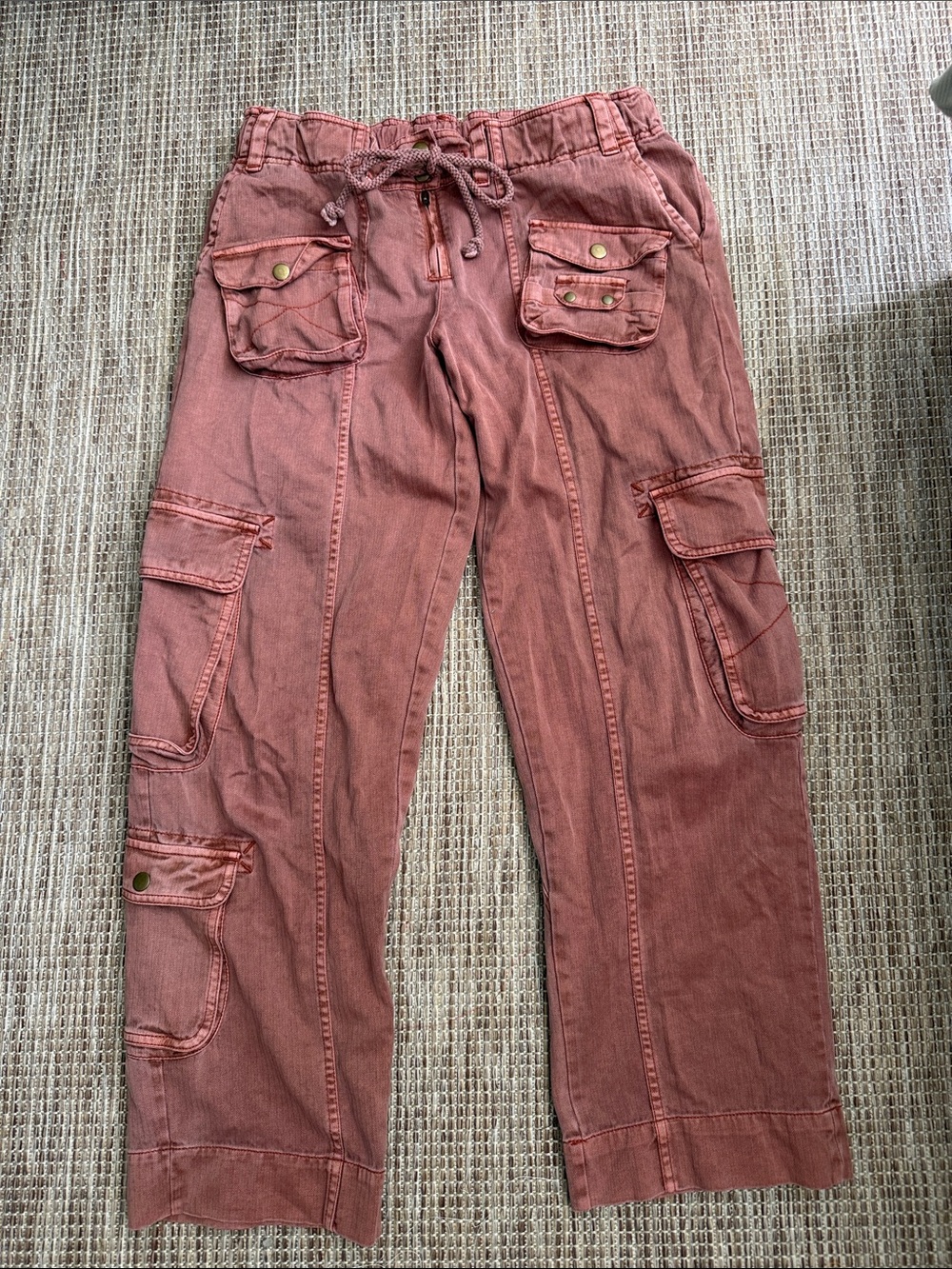 We The Free Free People Tahiti Cargo Pants size small